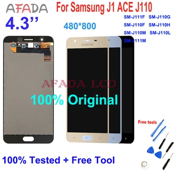 Ayarlayabilirsiniz J1 Ace lcd ekran Samsung Galaxy J1 Ace J110 J110F J110H J110FM J111F J111M J111FN dokunmatik LCD ekran Ekran